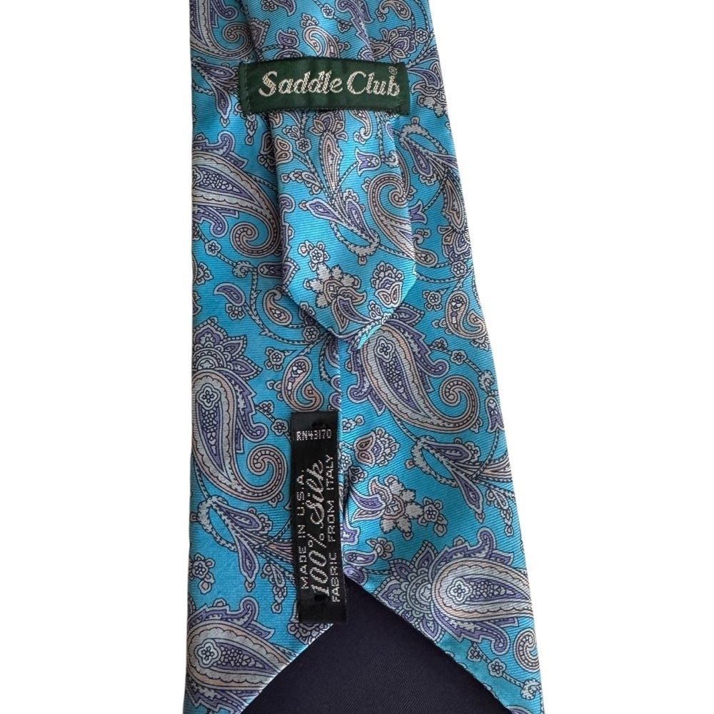 Vintage Designer Mens Silk Tie Lot Kuppenheimer Barneys Saks America Set Of 5 - Picture 7 of 9